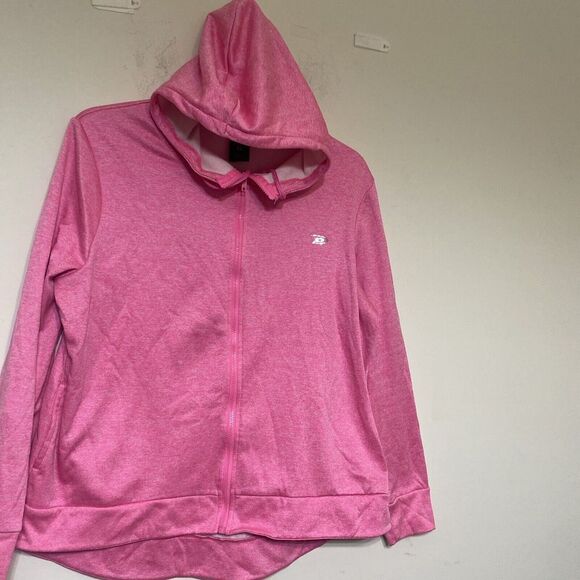 Pro player Hoodie Women Size XL Pink Top Zip Up - Picture 2 of 7